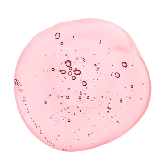 clinical rose cleansing gel swatch