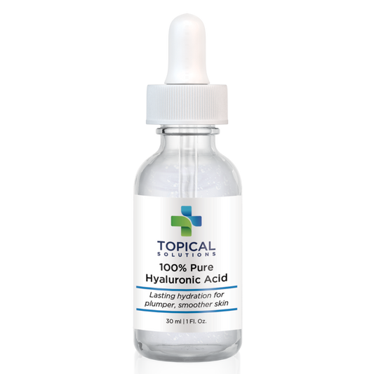 professional and clinical 100% pure hyaluronic acid serum skin care by topical solutions