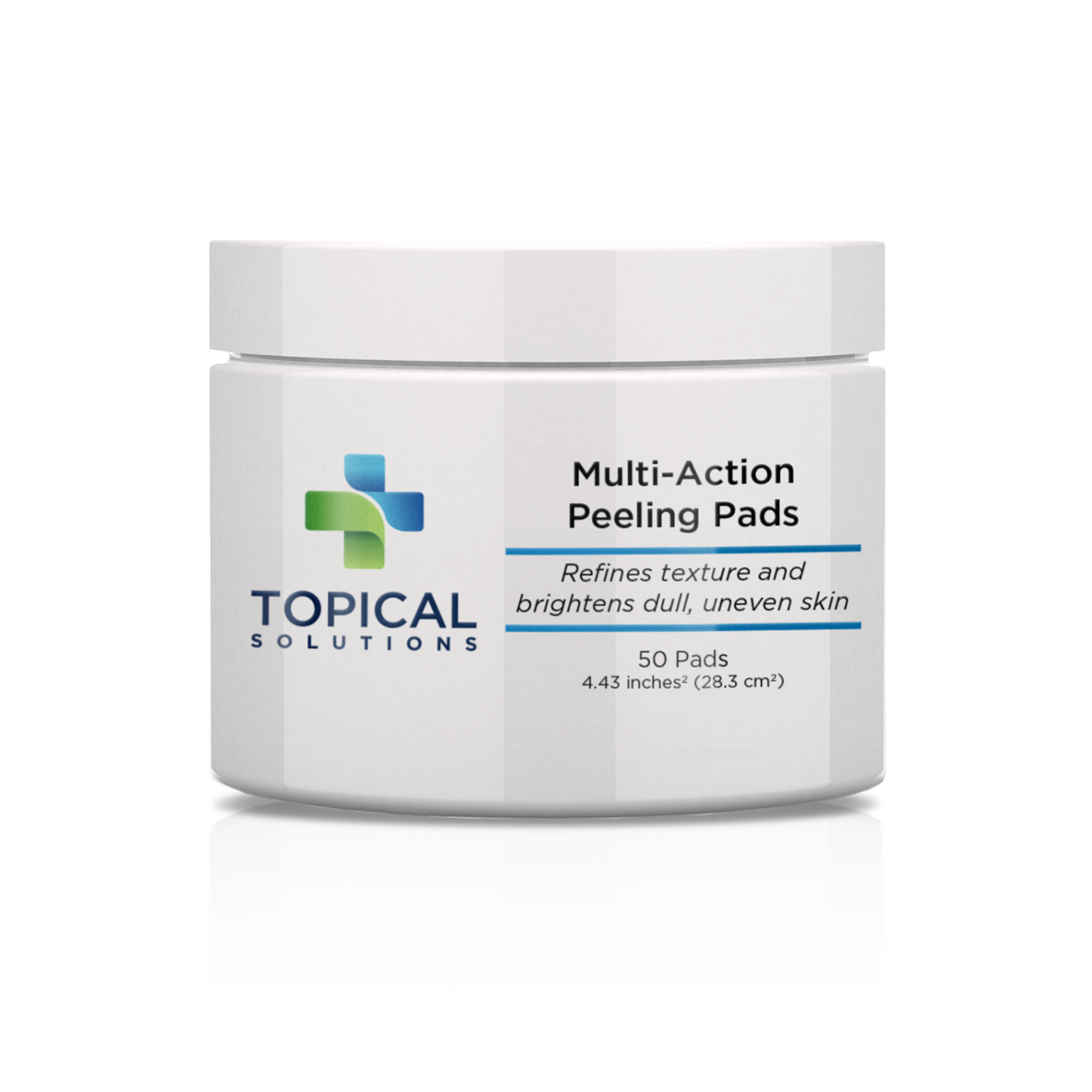 professional and clinical multi action peeling pads skin care by topical solutions