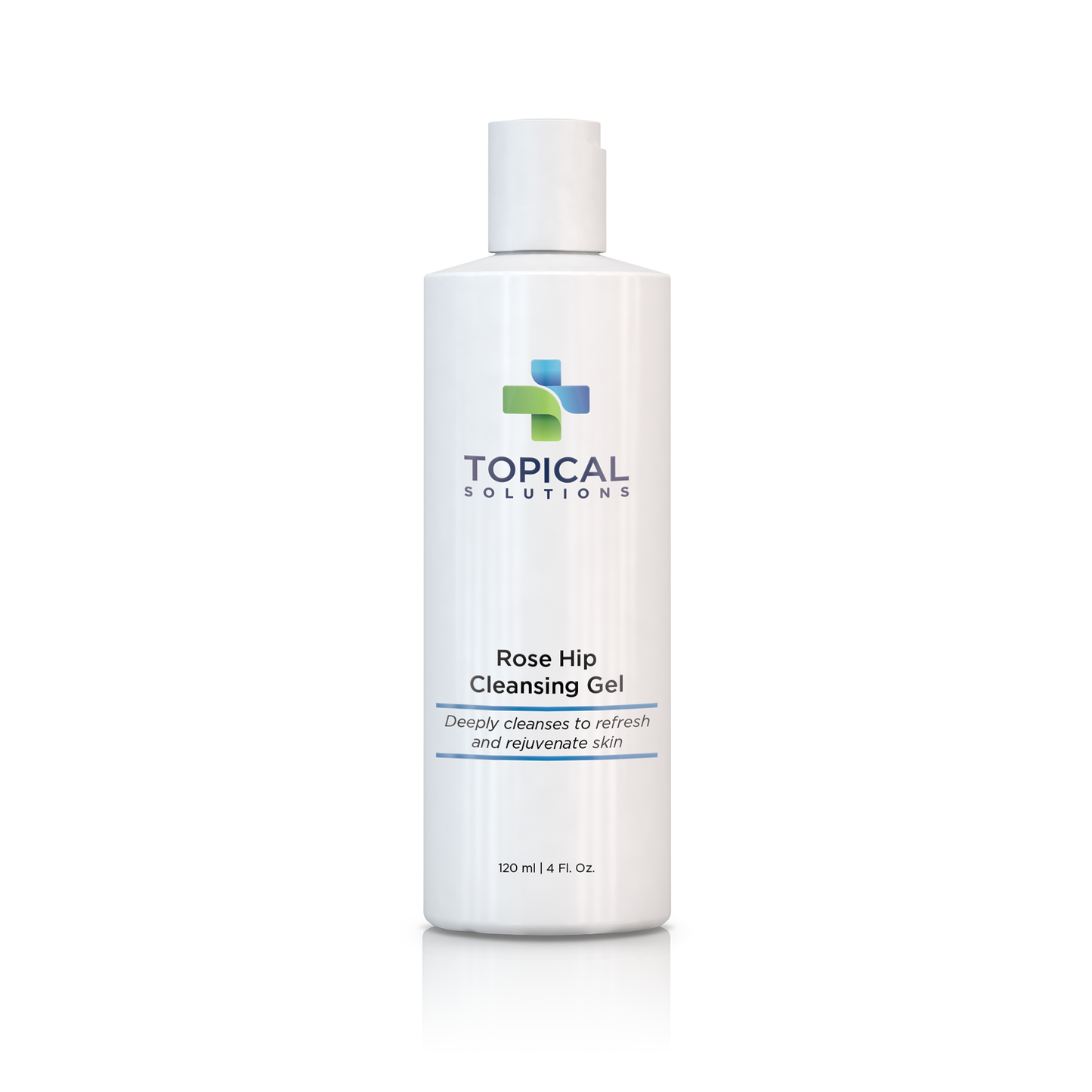 professional and clinical rose hip seed cleansing gel skin care by topical solutions