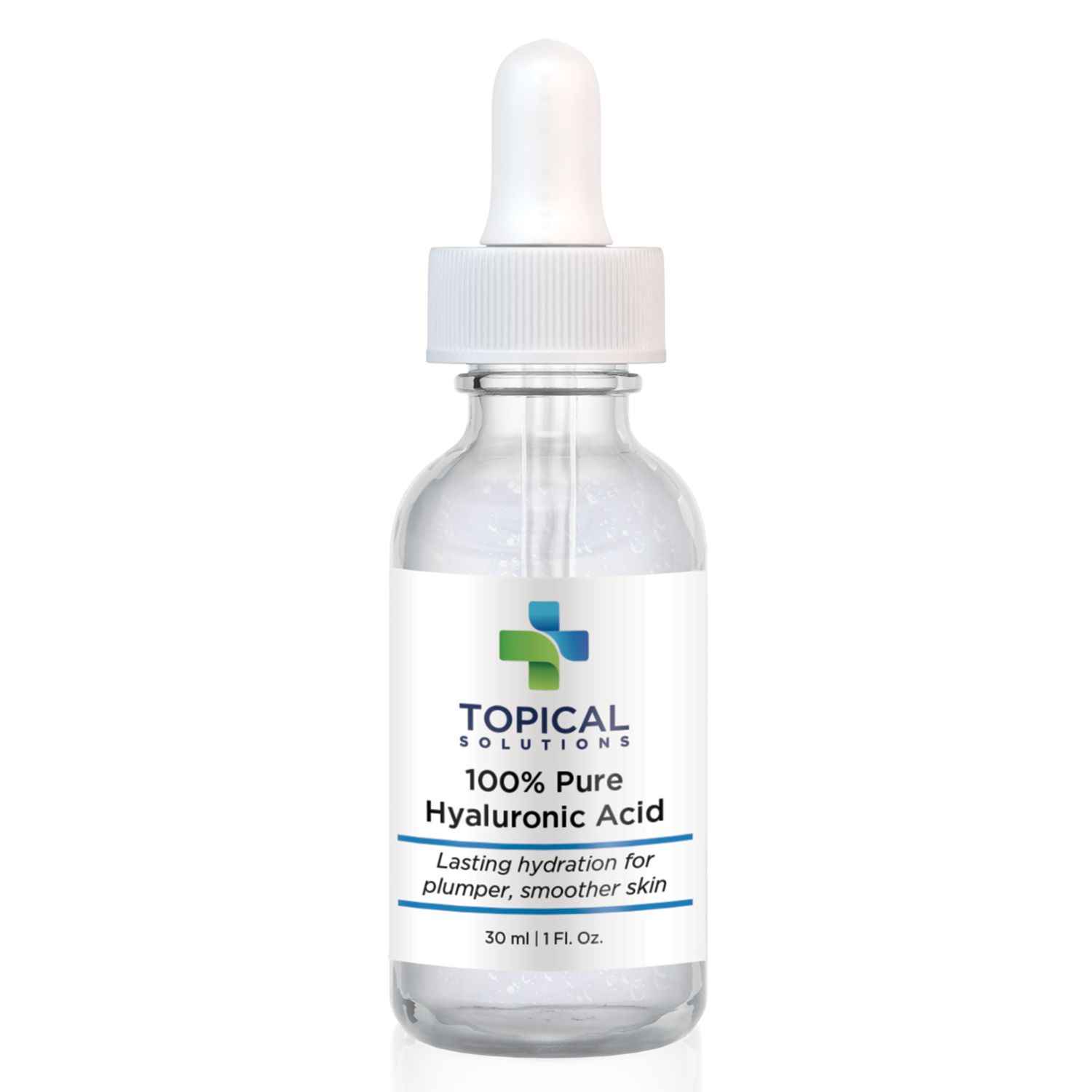 professional and clinical 100% pure hyaluronic acid serum skin care by topical solutions