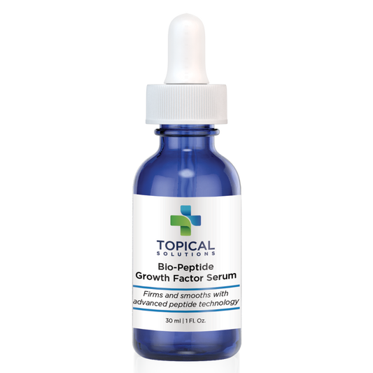 professional and clinical bio peptide growth factor serum skin care by topical solutions